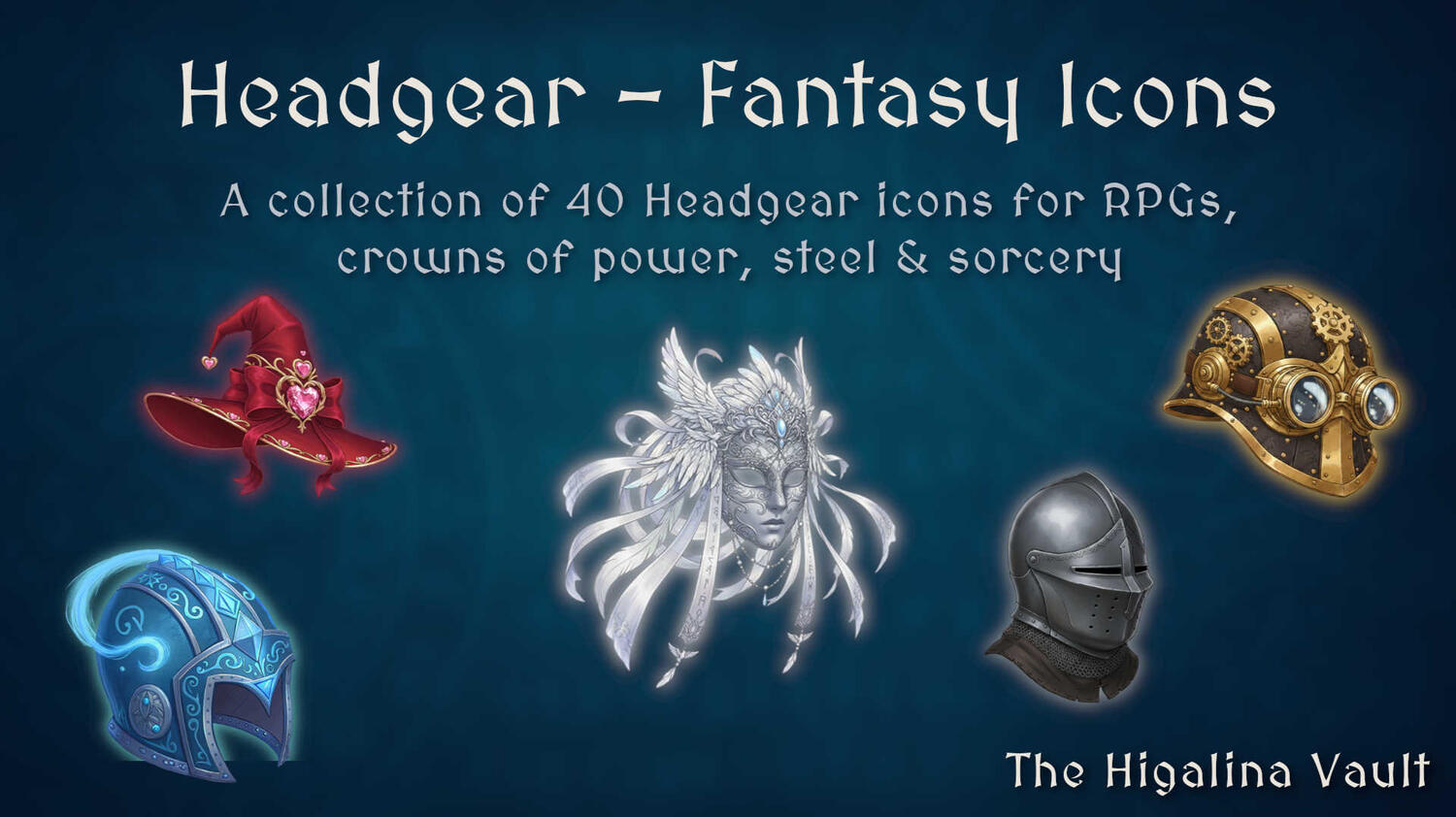 Headgear - 2D Fantasy Assets